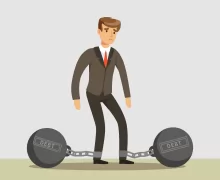 負債比過高,無力負擔高額還款金,生活陷入困難 負債比超過月收入22倍-代書貸款公司推薦