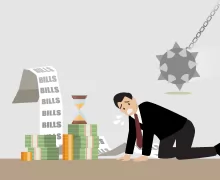 負債比已超過月收入的22倍,生活難以負擔 負債比超出個人收入能力-債務協商公司推薦